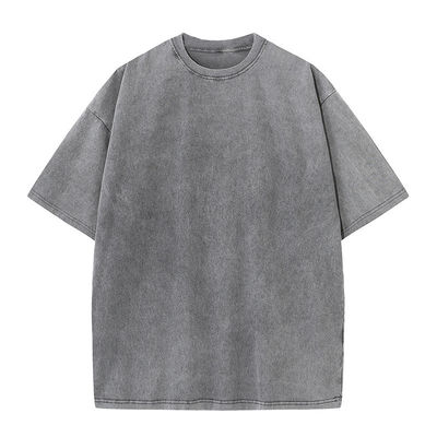 T-shirts gráficos 100% algodão de pescoço redondo T-shirts de tamanho maior para homens impressão