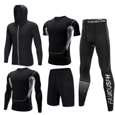 Adultos Calças de Treino Apertadas Secagem Rápida Traje Desportivo Impresso Roupas Desportivas De Corrida Calças curtas