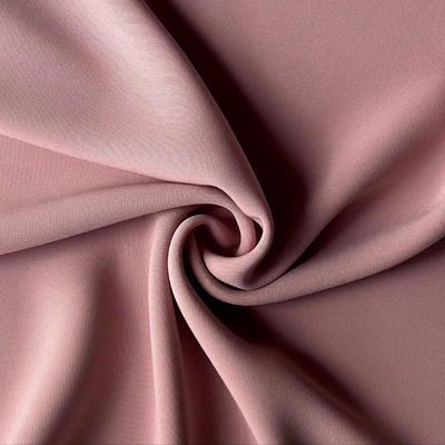Tecido de poliéster spandex de triacetato, de peso pesado, de estiramento de 230 g, imitado de acetato