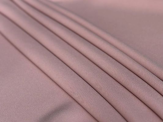 Tecido de poliéster spandex de triacetato, de peso pesado, de estiramento de 230 g, imitado de acetato