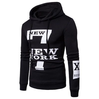 Camisola de padrão sólido Camisola esportiva de lã de uso Hoodie e jogger conjunto para homens