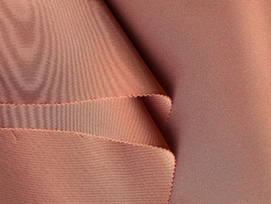 Tecido de poliéster spandex de triacetato, de peso pesado, de estiramento de 230 g, imitado de acetato