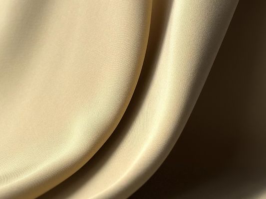 Tecido de poliéster spandex de triacetato, de peso pesado, de estiramento de 230 g, imitado de acetato
