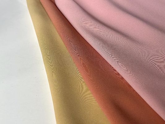 Tecido de poliéster spandex de triacetato, de peso pesado, de estiramento de 230 g, imitado de acetato
