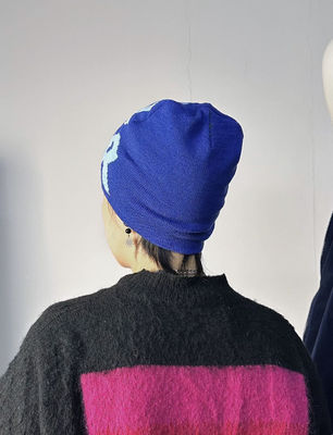 Chapéu de tricô para adultos, boné de tricô personalizado, chapéu esportivo com tecido comum