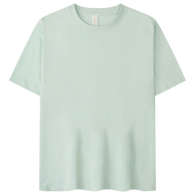 Modelo personalizado Colete anti-pilingue azul claro masculino com camisa de ginástica de versão solta