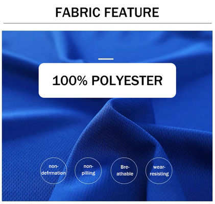 100% poliéster Homens Sets Respirável QUICK Dry Jacket estilo camiseta para o Verão