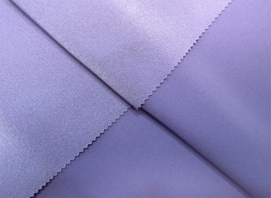 Cores personalizadas de alta densidade 4 vias de alongamento Spandex tecido de tecido imitado de acetato para roupas