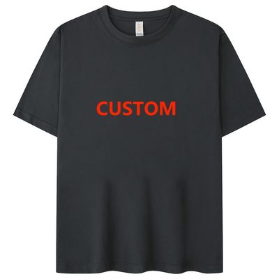 Camiseta azul claro T-Shirt Quente Seco Camisetas simples bege Para Impressão Anti-rugas Verão