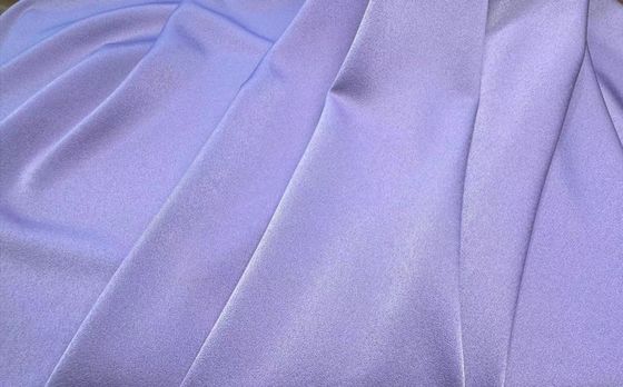 Cores personalizadas de alta densidade 4 vias de alongamento Spandex tecido de tecido imitado de acetato para roupas