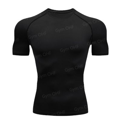 XMAMLON camiseta de manga curta masculina perfeita para treinamento de compressão atlética