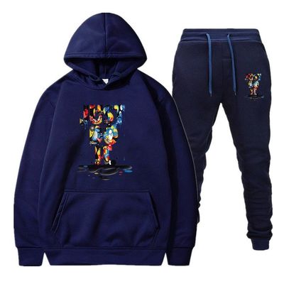 Melhore a sua aparência de Inverno com o nosso suéter personalizado Homens Hoodie Set Traje Incluído
