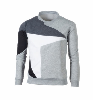 Suéter de lã confortável, à prova de vento, de manga longa, para moda casual masculina