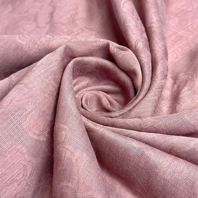 65gm Lana / poliéster Impressão de roupas-vestidos de mulheres de lã com tecido compilado
