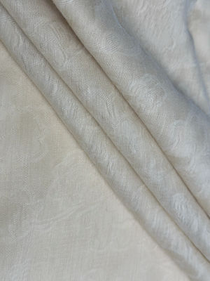 Tecido de lã leve e poliéster Jacquard de lã de lã tingido para vestidos