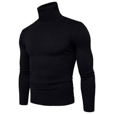 Camisola masculina de cores sólidas de 2022 com duas lapelas e alta função de material elástico