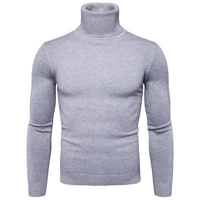Camisola masculina de cores sólidas de 2022 com duas lapelas e alta função de material elástico