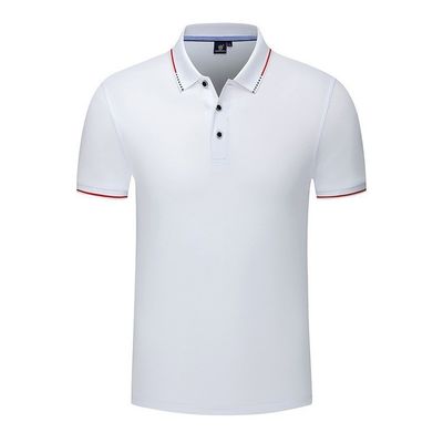 Camiseta de polo de manga curta personalizada para homens para atividades comerciais, trabalho e publicidade