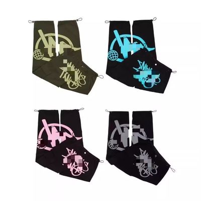XMAMLON Calças Vintage Leves Calças de Outono para Homens com Logotipo Personalizado