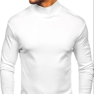 T-shirt de manga longa de homens suéter camisa de baixo suporte 7 dias