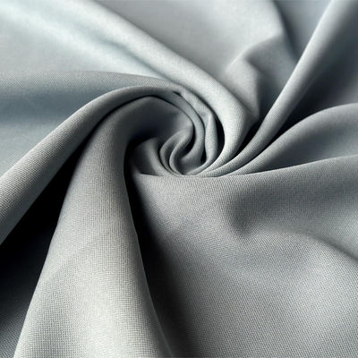 Estilo SLUB 100% Poliéster Antibiótico Estiramento Matte Tecido de cetim seco rápido para vestidos
