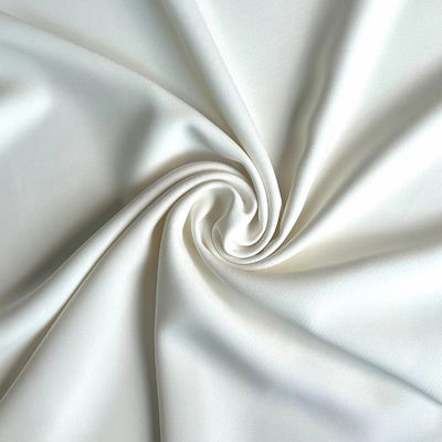 Estilo SLUB 100% Poliéster Antibiótico Estiramento Matte Tecido de cetim seco rápido para vestidos