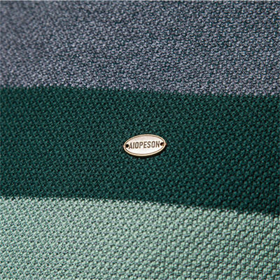 Spring Classic Outono e Primavera Roupas de malha masculina Moda Crew-Neck Pullover de malha