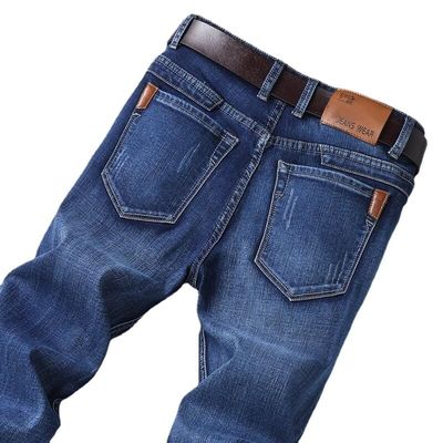 Comodidades e estilo XMAMLON RTS jeans de moda para homens em demin regular