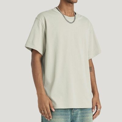 Camiseta de secagem rápida personalizada 190G RTS para homens estilo casual método de tecelagem de tricô tricô
