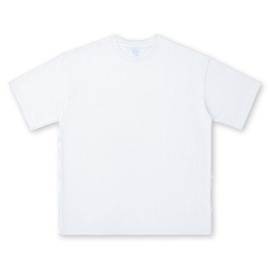 Camiseta de secagem rápida personalizada 190G RTS para homens estilo casual método de tecelagem de tricô tricô