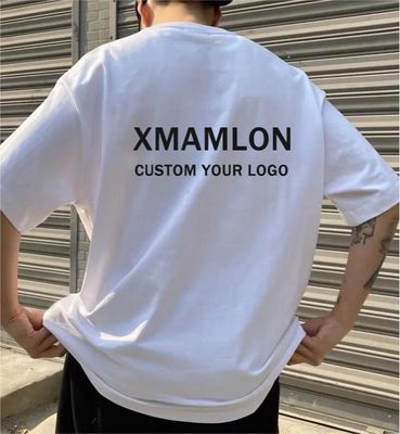 T-shirts de algodão personalizados OEM ODM Detecção de agulha anti-encolhimento Plus tamanhos
