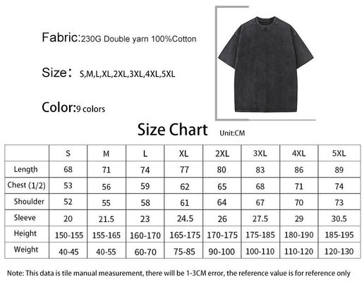 T-shirts gráficos 100% algodão de pescoço redondo T-shirts de tamanho maior para homens impressão