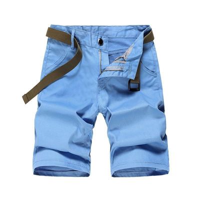 Calções de treino masculino de tecido de poliéster com desenho de cores simples e sólidas