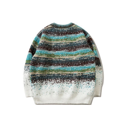Pullover de manga comprida de algodão de algodão de algodão de algodão