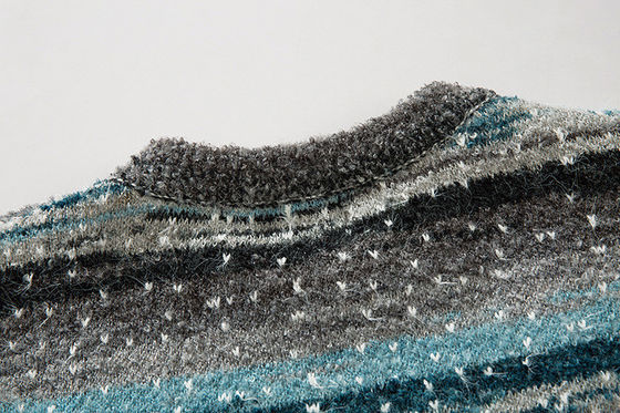 Pullover de manga comprida de algodão de algodão de algodão de algodão