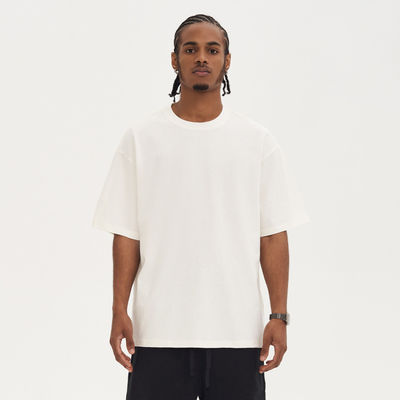 220G T-shirt masculino de algodão 100% grande para roupas de rua vintage