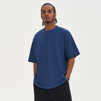 220G T-shirt masculino de algodão 100% grande para roupas de rua vintage