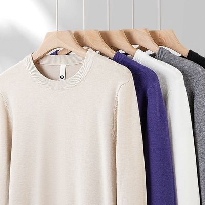 Roupas de malha de lã de merino para homens, de malha de linho, de linho, de linho, de linho.