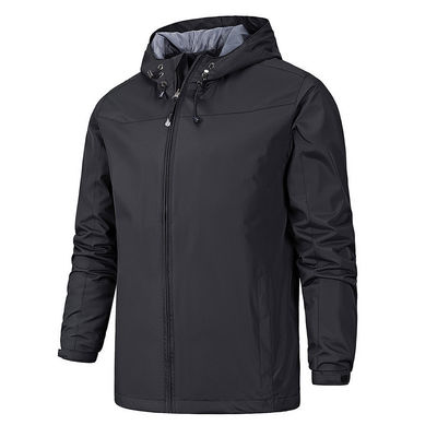 Logotipo personalizado Blank impermeável Windbreaker Jackets Plus Size Tracksuit masculino Jacket XMAMLON
