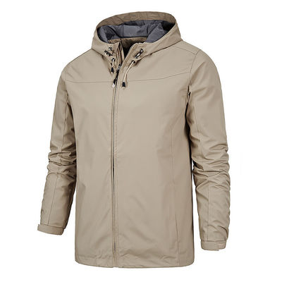 Logotipo personalizado Blank impermeável Windbreaker Jackets Plus Size Tracksuit masculino Jacket XMAMLON