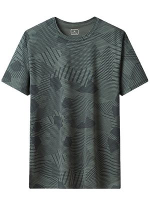Verão UPF 50 T-Shirt Impresso UV Logotipo personalizado Boxy Gym Streetwear para homens e mulheres