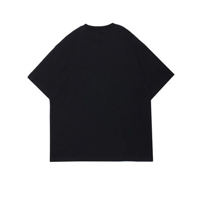 Camiseta de algodão sustentável para homens STREETWEAR estilo anti-rugas camisas desenho animado