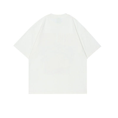 Camiseta de algodão sustentável para homens STREETWEAR estilo anti-rugas camisas desenho animado