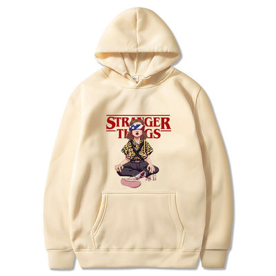 Hoodie preto simples sem forro respirável para manga regular