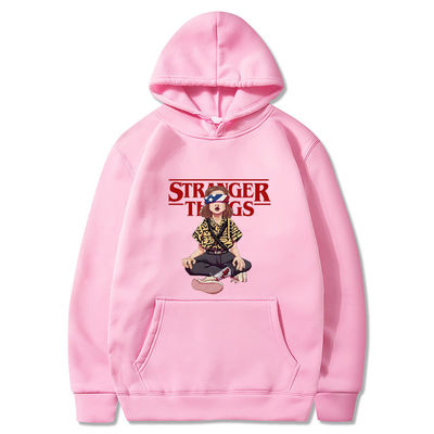 Hoodie preto simples sem forro respirável para manga regular