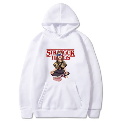 Hoodie preto simples sem forro respirável para manga regular
