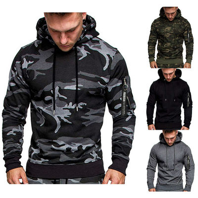 2023 camisa de moda masculina de camuflagem camisola com capuz camisola de manga longa casaco respirável