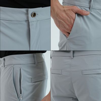 Roupas de rua elegantes e funcionais para homens Calças de compressão para atividades ao ar livre