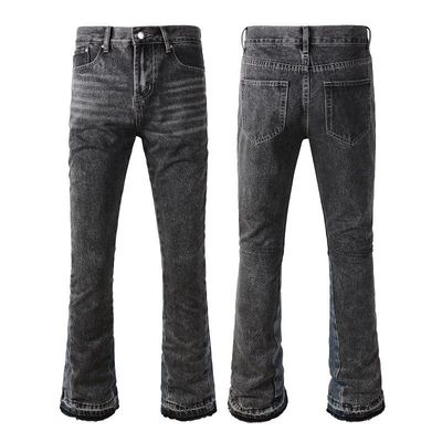 Calças de denim resistentes ao vento para homens Calças de carpinteiro