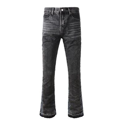 Calças de denim resistentes ao vento para homens Calças de carpinteiro